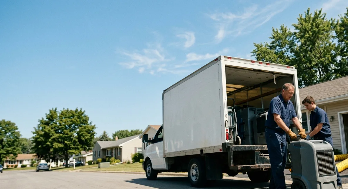 Water Damage Cleanup in Mason City, IA near me